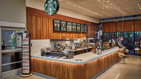 Giant Riverwalk In-Store Starbucks